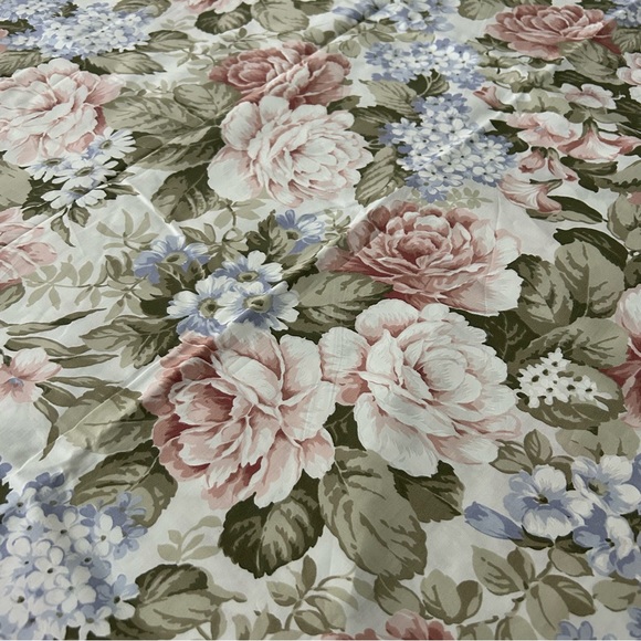 Cuddledown Bedding Cuddledown Floral Cotton Twin Duvet Cover